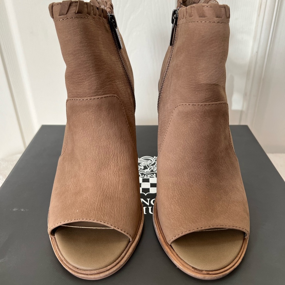 Vince Camuto Kicetta Peep-Toe Ankle Boots